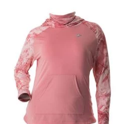 DSG Nora Realtree Fishing® Pattern Hooded Fishing Shirt - UPF 50+ - Salmon, Navy Or Aqua 29 DSG Nora Realtree Fishing® Pattern Hooded Fishing Shirt - UPF 50+ - Salmon, Navy Or Aqua