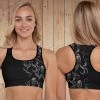 Rockstarlette Octopus Logo Sports Bra/ Athletic Top, Black Or Hot Pink Fancy-Ladies Only!