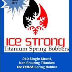 Ice Strong Outdoors The Pulse Ice Strong Titanium Spring Bobber
