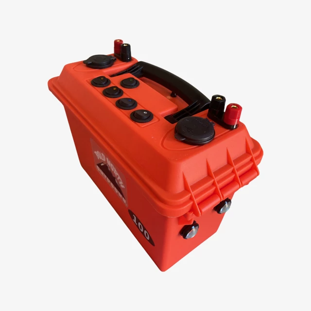 Ice Strong Outdoors Bold North Outdoors Power2Go100 Power Box - ORANGE! 4 Ice Strong Outdoors Bold North Outdoors Power2Go100 Power Box - ORANGE!
