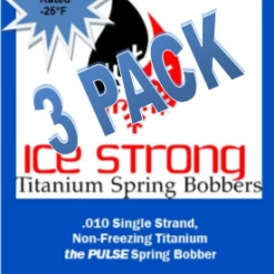 Ice Strong Outdoors Ice Strong Titanium Spring Bobber 3-Pack THE PULSE