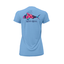 Fancy-Ladies Only! Reef & Reel Women's Roosterfish Performance SS Shirt