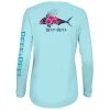 Reef & Reel Women's Roosterfish Performance LS Shirt Fancy-Ladies Only!
