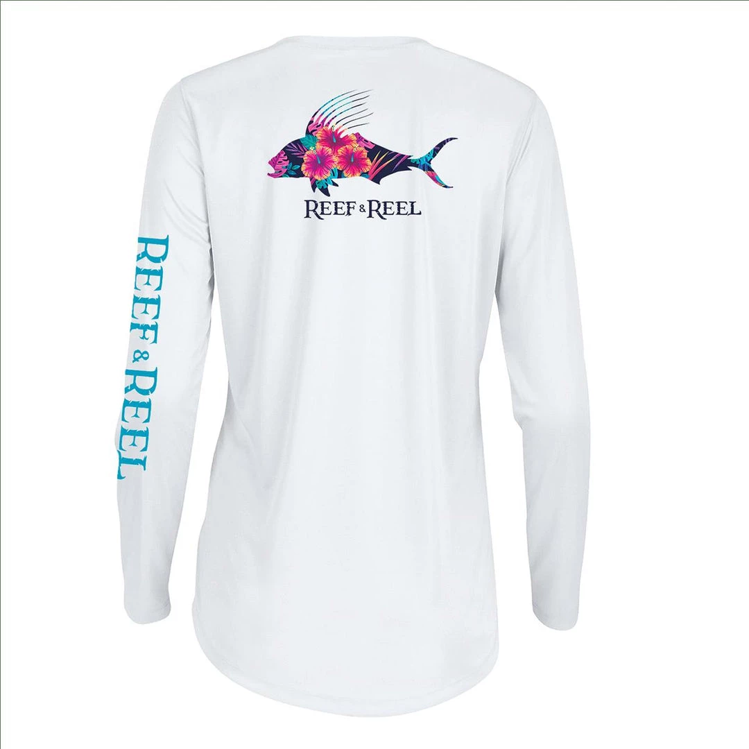 Reef & Reel Women's Roosterfish Performance LS Shirt Fancy-Ladies Only! 7 Reef & Reel Women's Roosterfish Performance LS Shirt Fancy-Ladies Only!
