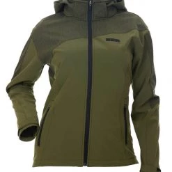 Fancy-Ladies Only! DSG Malea Softshell Jacket - Black Heather Or Olive Heather