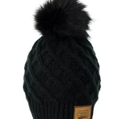 DSG Solid Pom Beanie - Black, Olive, Maroon