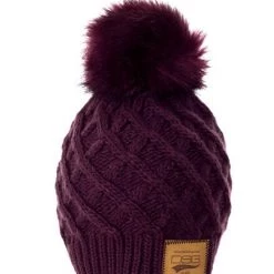 DSG Solid Pom Beanie - Black, Olive, Maroon