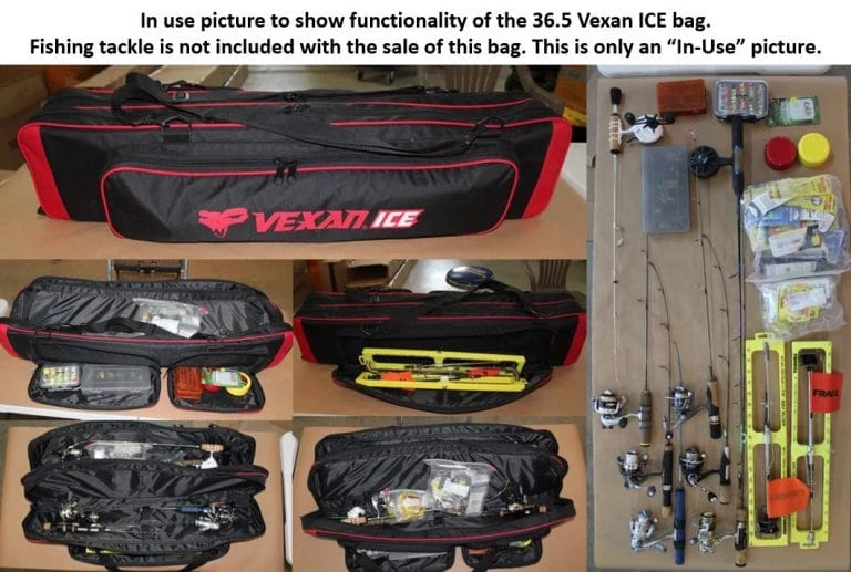 Ice Strong Outdoors Vexan ICE Soft-Sided 36.5” Rod Tackle Bag 8 Ice Strong Outdoors Vexan ICE Soft-Sided 36.5” Rod Tackle Bag