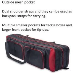 Ice Strong Outdoors Vexan ICE Soft-Sided 36.5” Rod Tackle Bag 17 Ice Strong Outdoors Vexan ICE Soft-Sided 36.5” Rod Tackle Bag