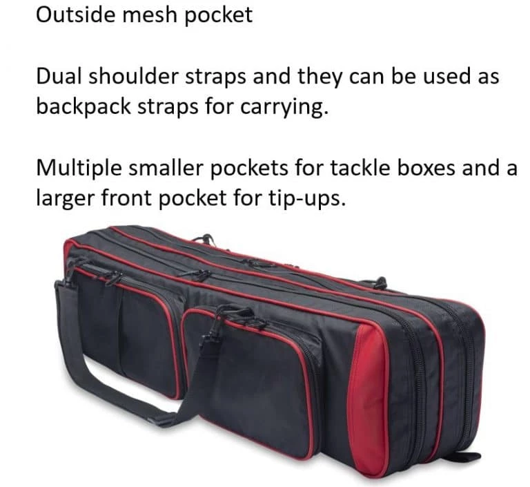 Ice Strong Outdoors Vexan ICE Soft-Sided 36.5” Rod Tackle Bag 9 Ice Strong Outdoors Vexan ICE Soft-Sided 36.5” Rod Tackle Bag