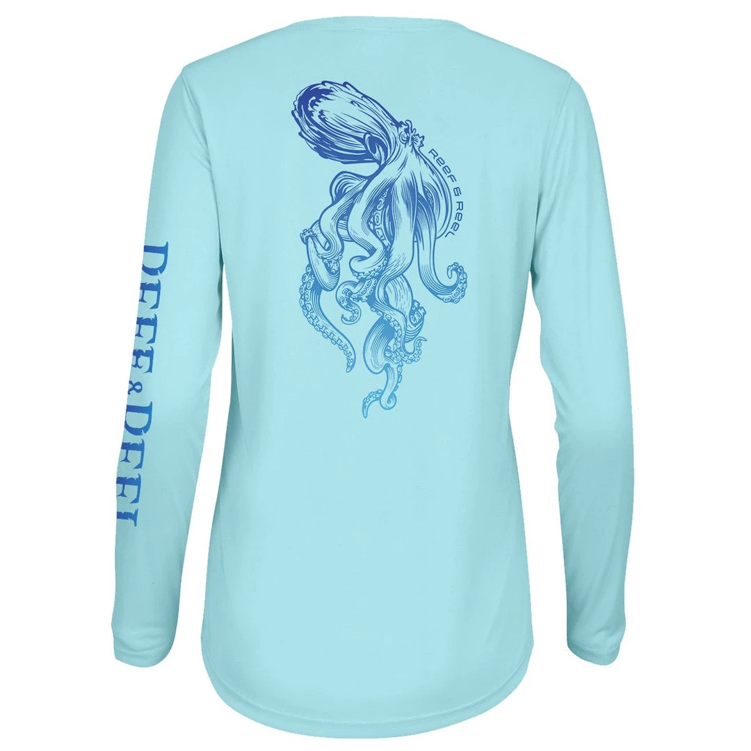 Reef & Reel Women's Dive Deep Performance LS Shirt 3 Reef & Reel Women's Dive Deep Performance LS Shirt