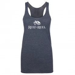 Fancy-Ladies Only! Reef & Reel Women's Floating Fish Jersey Tank Top