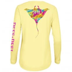 Reef & Reel Women's Manta Ray Performance LS Shirt Fancy-Ladies Only!